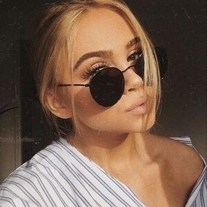 Ray-Ban (Store Display) Round Metal Black RB3447